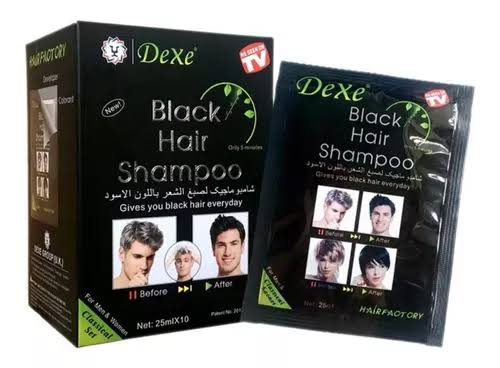 SHAMPOO CUBRE CANAS (CAJA DE 10 UNIDADES) Dexe 25ml